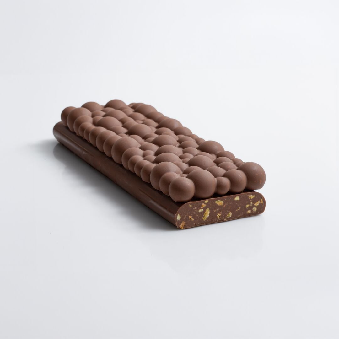 TORRONE MORBIDO PISTACCHIO E CIOCCOLATO AL LATTE